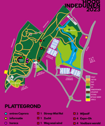 Plattegrond - 2turvenhoog in de duinen